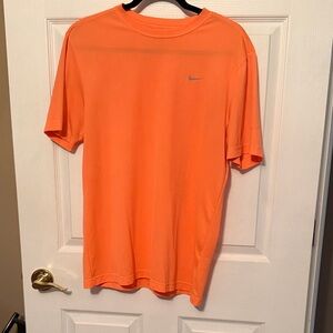 Nike Men's Bright Orange Short Sleeve Tee